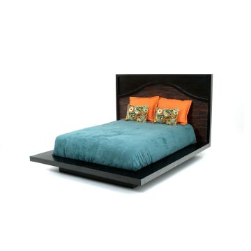 Sustainable Reclaimed Wood Platform Bed