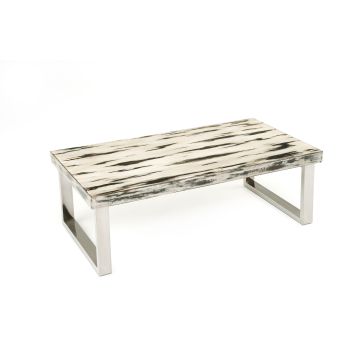 Industrial Chic Metal Coffee Table