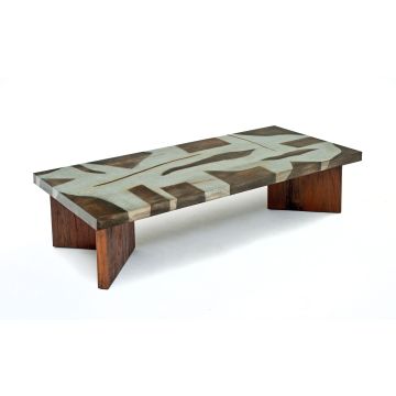 Industrial Zinc Coffee Table