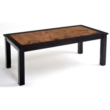 Copper Dining Table with Farm Base
