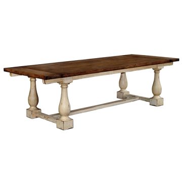 Antique Trestle Dining Table