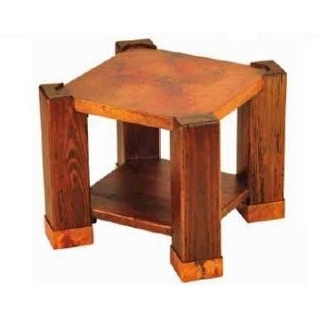 Unique Copper End Table