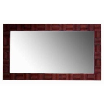 Urban Rustic Reclaimed Wood Mirror Design #4