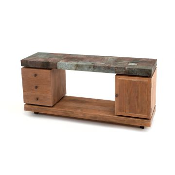 Industrial Sofa Table