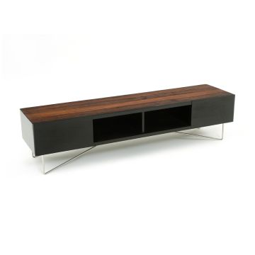 Urban Rustic Metal Wedge TV Stand