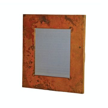 Hand Hammered Copper Mirror Frame