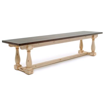 Antique Trestle Bench