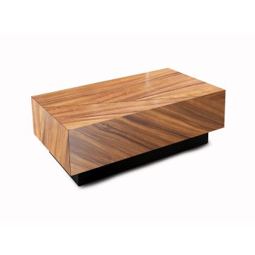 Urban Rustic Golden Walnut Coffee Table