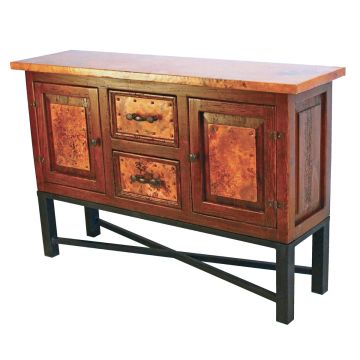 Copper Console with Tempe Base