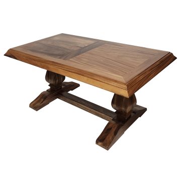 Cottage Chic Golden Walnut Coffee Table