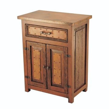 Copper End Table with Deer Valley Design