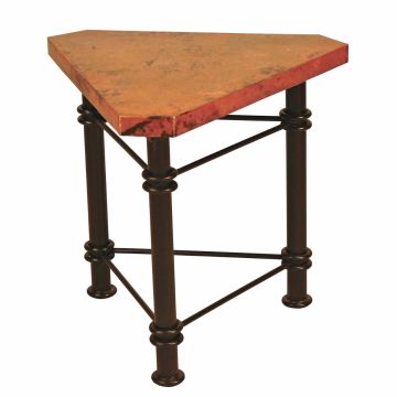 Jessica Hammered Copper End Table