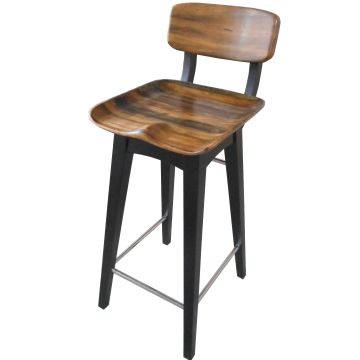 Modern Wood Bar Stool