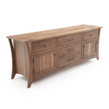 Natural Black Walnut Sideboard