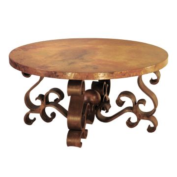 Spanish Copper Coffee Table