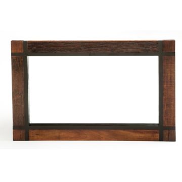 Urban Rustic Reclaimed Wood Mirror