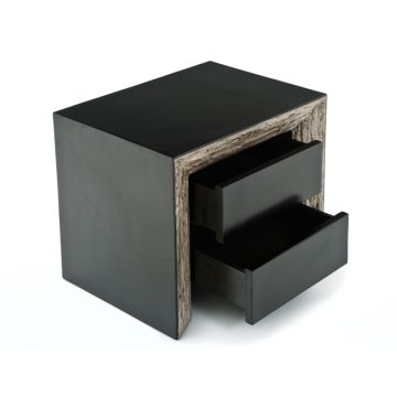 Urban Rustic Gateway End Table - Urban Graphite