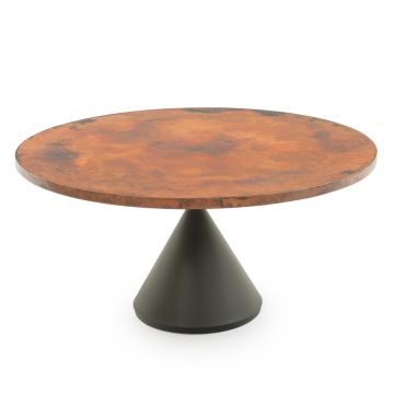 Modern Pendant Copper Dining Table 